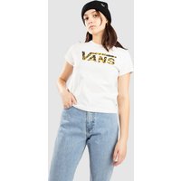 Vans Warped Floral Fill Mini T-Shirt marshmallow von Vans