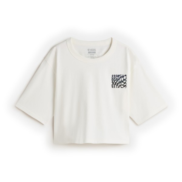 Vans - Women's MTE Wildthorn Reflective Boxy Short Tee - T-Shirt Gr L weiß Vans - Women's MTE Wildthorn Reflective Boxy Short Tee - T-Shirt Gr L weiß von Vans