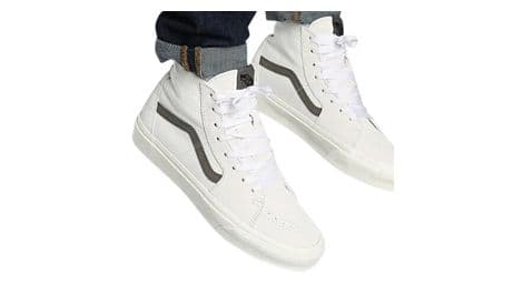 hohe schuhe vans skate sk8 hi weis von weis von Vans