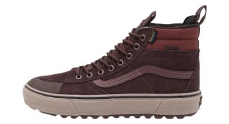 hohe sneakers vans mte sk8 hi wasserdicht bitter chocolate von Vans