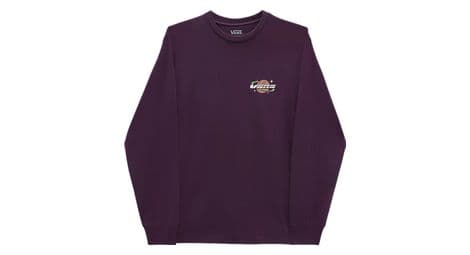 vans galactic lockdown langarm t shirt violett von Vans