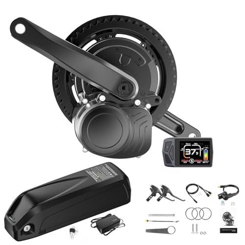 TSDZ Mittelmotor 36V 250W TSDZ2B mit EKD01 Mehrsprachig LCD Anzeige and 36V13ah Ebike Batterie, 2024 Version TSDZ2 Elektrofahrrad Umbausatz Drehmomentsensor Mittelmotor TSDZ Mittelmotor 36V 250W TSDZ2B mit EKD01 Mehrsprachig LCD Anzeige and 36V13ah Ebike Batterie, 2024 Version TSDZ2 Elektrofahrrad Umbausatz Drehmomentsensor Mittelmotor von Varstrom