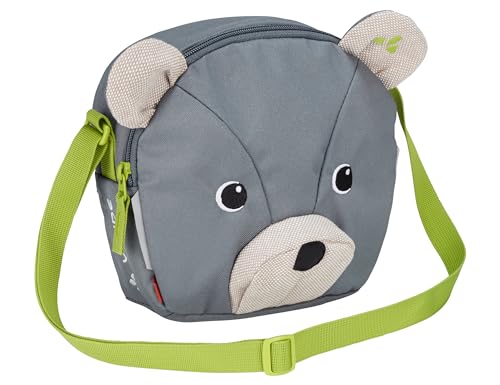 VAUDE 14315 Brummel, Umhängetasche in Grizzly-Optik Kinder-Rucksack, 19cm,Heron von VAUDE