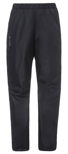 VAUDE Regenhose Damen Fluid Full-zip Pants II, schwarz - Größe 42, wasserdichte Outdoorhose - Wassersäule 10.000 mm, Fahrradhose atmungsaktiv & winddicht, 2-Lagen Überhose schnell überziehbar VAUDE Regenhose Damen Fluid Full-zip Pants II, schwarz - Größe 42, wasserdichte Outdoorhose - Wassersäule 10.000 mm, Fahrradhose atmungsaktiv & winddicht, 2-Lagen Überhose schnell überziehbar von VAUDE