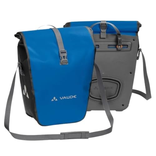 VAUDE Fahrradtaschen für Gepäckträger Aqua Back 2x24L in blau 2 x Hinterradtaschen wasserdicht, Fahrrad Gepäckträgertasche hinten, einfache Befestigung – Made in Germany VAUDE Fahrradtaschen für Gepäckträger Aqua Back 2x24L in blau 2 x Hinterradtaschen wasserdicht, Fahrrad Gepäckträgertasche hinten, einfache Befestigung – Made in Germany von VAUDE