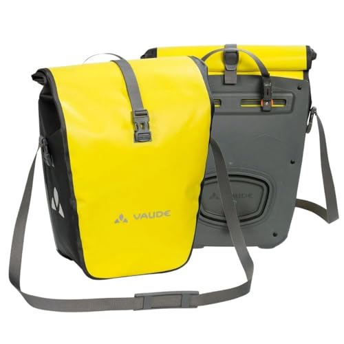 VAUDE Fahrradtaschen für Gepäckträger Aqua Back 2x24L in gelb 2 x Hinterradtaschen wasserdicht, Fahrrad Gepäckträgertasche hinten, einfache Befestigung – Made in Germany, Canary VAUDE Fahrradtaschen für Gepäckträger Aqua Back 2x24L in gelb 2 x Hinterradtaschen wasserdicht, Fahrrad Gepäckträgertasche hinten, einfache Befestigung – Made in Germany, Canary von VAUDE