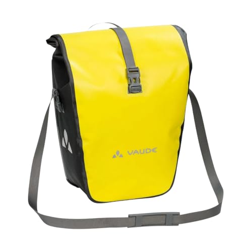 VAUDE Fahrradtasche für Gepäckträger Aqua Back Single 1 x 24 L in Gelb, Hinterradtasche wasserdicht, Fahrrad Gepäckträgertasche hinten, einfache Befestigung – Made in Germany VAUDE Fahrradtasche für Gepäckträger Aqua Back Single 1 x 24 L in Gelb, Hinterradtasche wasserdicht, Fahrrad Gepäckträgertasche hinten, einfache Befestigung – Made in Germany von VAUDE