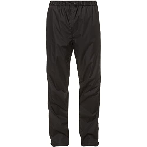 VAUDE Regenhose Herren Fluid Pants II - Wasserdichte, atmungsaktive Multifunktionshose für Radfahren, Wandern, Outdoor, Eco Finish, PFC-frei, reflektierende Details, verstellbare Beinweite von VAUDE