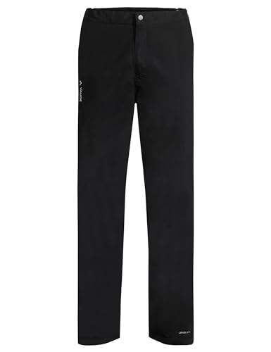 VAUDE Herren Mens Yaras Rain Zip Pants Iii Hose, Schwarz, S EU von VAUDE