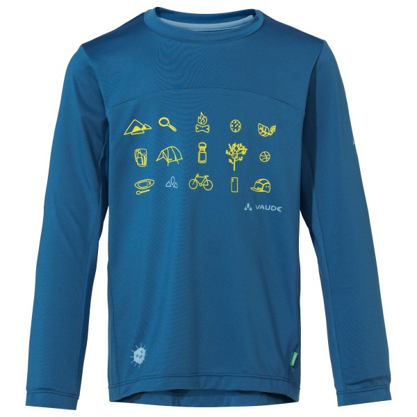 Vaude - Kid's Solaro L/S T-Shirt II - Funktionsshirt Gr 158/164 blau von Vaude