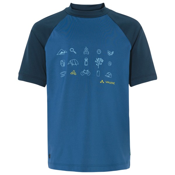 Vaude - Kid's Solaro T-Shirt III - Funktionsshirt Gr 122/128 blau von Vaude