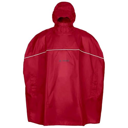 VAUDE Unisex Kinder Kids Grody Poncho, Indian Red, S EU VAUDE Unisex Kinder Kids Grody Poncho, Indian Red, S EU von VAUDE