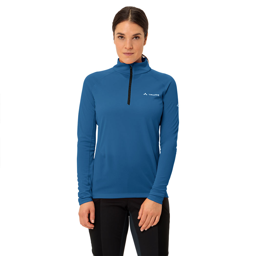 Vaude Larice Light Ii Long Sleeve T-shirt Blau 34 Frau von Vaude