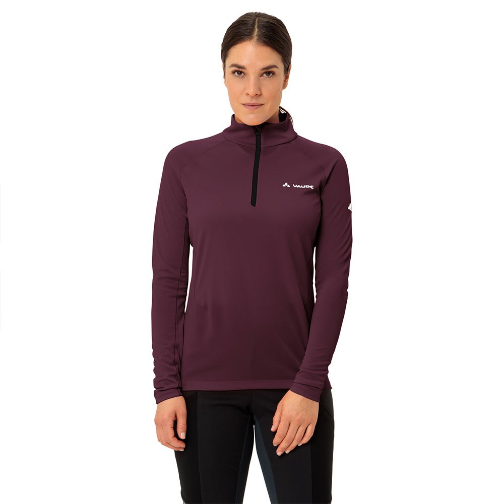 Vaude Larice Light Ii Long Sleeve T-shirt Lila 42 Frau von Vaude