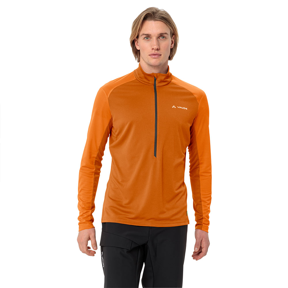 Vaude Larice Light Ii Long Sleeve T-shirt Orange L Mann von Vaude