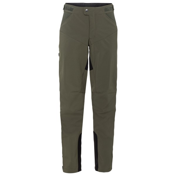 Vaude - Qimsa Softshell Pants II - Radhose Gr M braun von Vaude