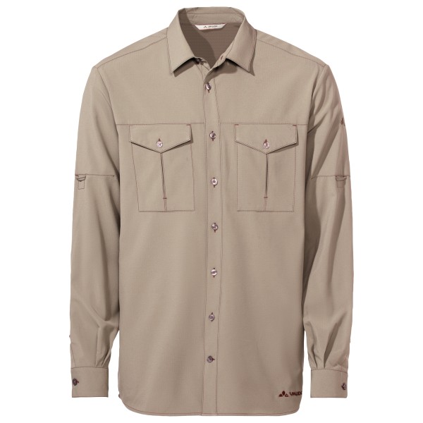 Vaude - Rosemoor L/S Shirt II - Hemd Gr XXL beige von Vaude