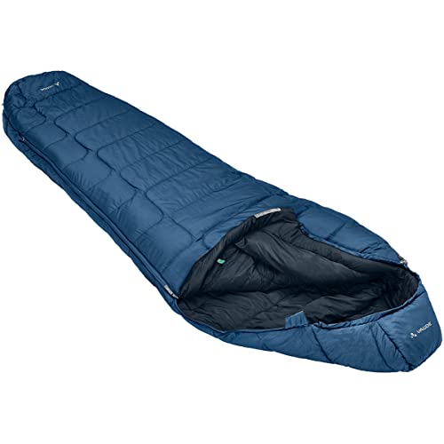 VAUDE Mumienschlafsack 220 cm Sioux 800, atmungsaktiver 3-Jahreszeiten Schlafsack, kompakter Kunstfaserschlafsack 1500g für Indoor & Outdoor-Camping, baltic sea VAUDE Mumienschlafsack 220 cm Sioux 800, atmungsaktiver 3-Jahreszeiten Schlafsack, kompakter Kunstfaserschlafsack 1500g für Indoor & Outdoor-Camping, baltic sea von VAUDE