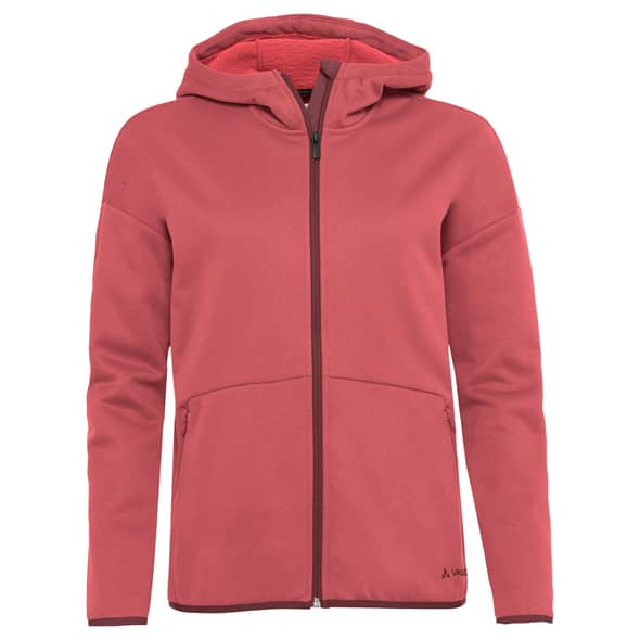 Vaude Mineo Fleece Jacke Damen Wanderjacke (Ziegel 36 Größe) Fleecejacken von Vaude