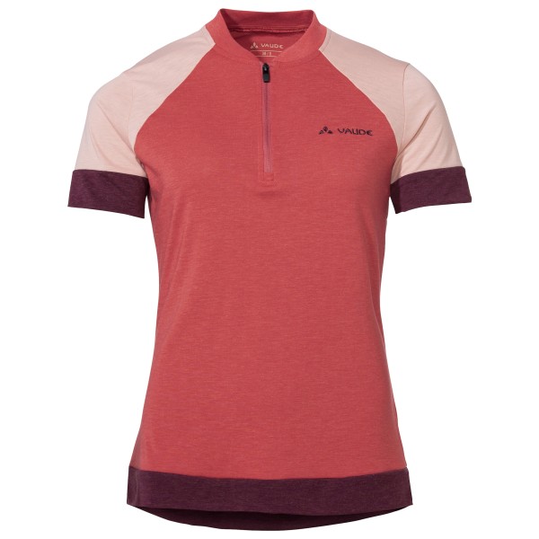 Vaude - Women's Altissimo Q-Zip Shirt - Radtrikot Gr 38 rot von Vaude