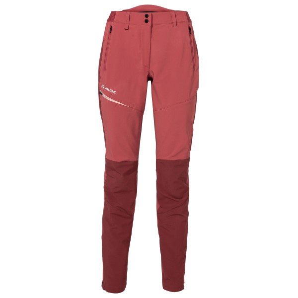 Vaude - Women's Elope Pants - Trekkinghose Gr 44 - Regular rot von Vaude
