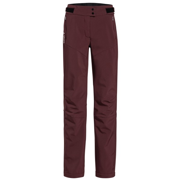 Vaude - Women's Elope Softshell Pants - Winterhose Gr 38 - Regular rot von Vaude