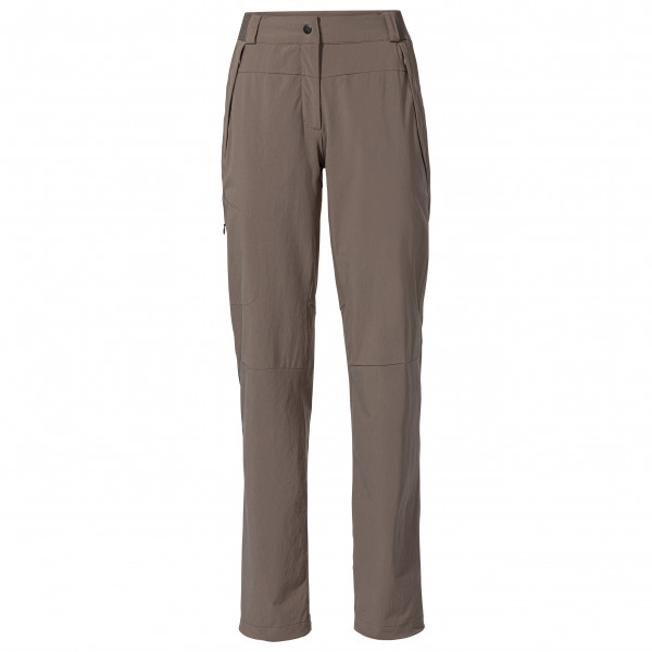 Vaude - Women's Farley Stretch Pants III - Trekkinghose Gr 42 - Short braun von Vaude
