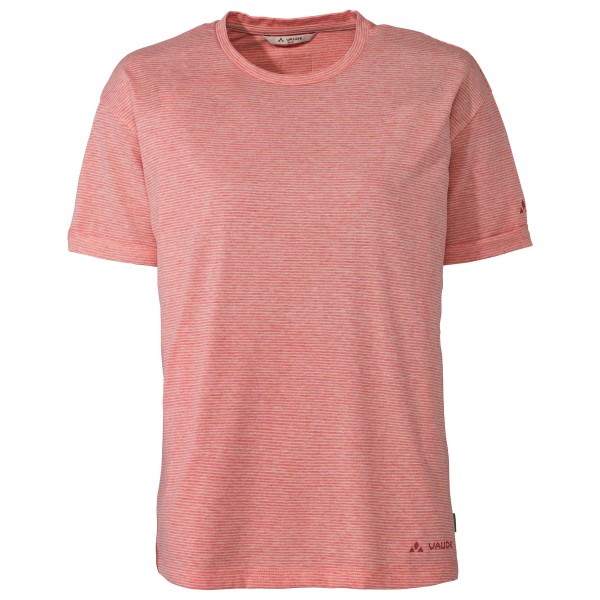 Vaude - Women's Mineo Striped T-Shirt - T-Shirt Gr 36 rosa von Vaude