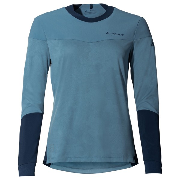 Vaude - Women's Moab L/S Pro Shirt - Radtrikot Gr 36 blau von Vaude