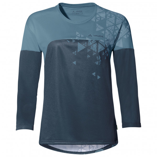 Vaude - Women's Moab L/S T-Shirt V - Funktionsshirt Gr 40 blau von Vaude