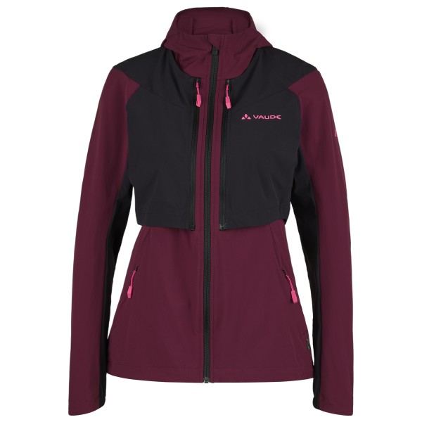 Vaude - Women's Moab Zip Off Jacket - Fahrradjacke Gr 38 rot von Vaude