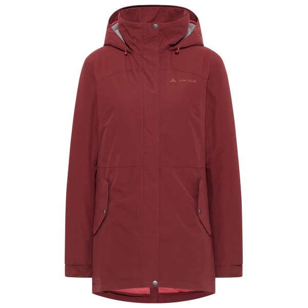 Vaude - Women's Pellice Wool - Parka Gr 40 rot von Vaude