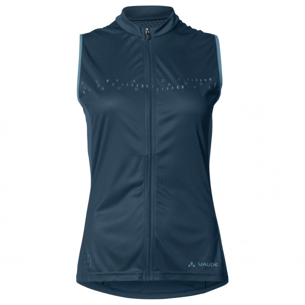 Vaude - Women's Posta Full Zip Tricot SL - Rad Singlet Gr 42 blau von Vaude