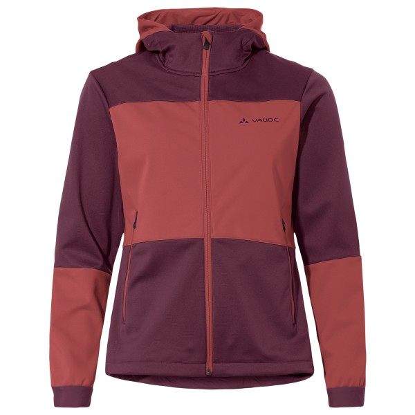 Vaude - Women's Qimsa Hooded Softshell Jacket II - Fahrradjacke Gr 38 rot von Vaude