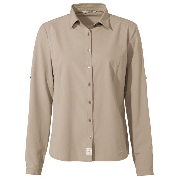 Vaude - Women's Rosemoor L/S Shirt IV - Bluse Gr 34 beige von Vaude