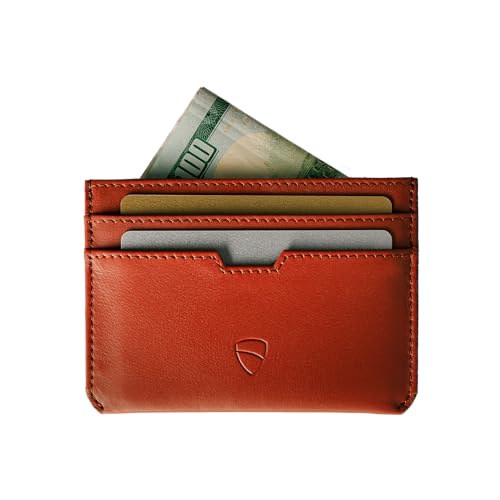 Vaultskin MOORGATE Kartenetui – Minimalistisches RFID-geschütztes Lederportemonnaie für Männer und Frauen (Kastanienbraun) Vaultskin MOORGATE Kartenetui – Minimalistisches RFID-geschütztes Lederportemonnaie für Männer und Frauen (Kastanienbraun) von Vaultskin