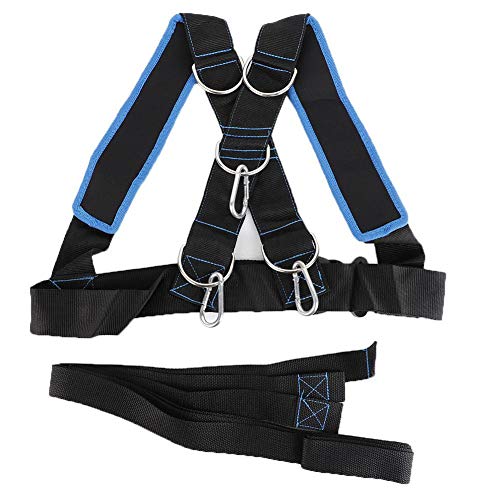 Vbestlife verstellbarer Trainingsgurt, Geschwindigkeits-Krafttraining Schlitten Schultergurt Widerstand Bandgürtel Sportausrüstung Vbestlife verstellbarer Trainingsgurt, Geschwindigkeits-Krafttraining Schlitten Schultergurt Widerstand Bandgürtel Sportausrüstung von VBESTLIFE