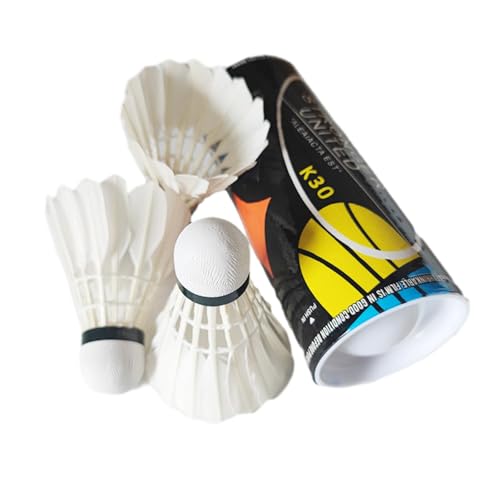 Vbnuyhim 3 St Turnier Federball Set Federball Mit Hoher Stabilität Und Haltbarkeit Badmintonbälle Shuttlecocks Turnier Badminton Bälle Mit Verstärktem Kork-Kopf Vbnuyhim 3 St Turnier Federball Set Federball Mit Hoher Stabilität Und Haltbarkeit Badmintonbälle Shuttlecocks Turnier Badminton Bälle Mit Verstärktem Kork-Kopf von Vbnuyhim