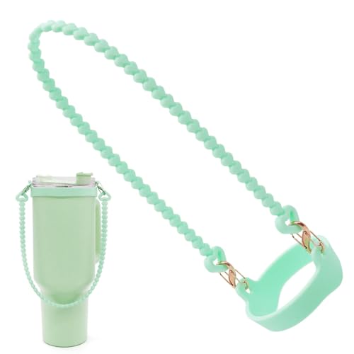 Vbnuyhim Griff für Wasserflaschengurt, Griff für Wasserflaschenträger | Weicher Haltegurt für bequemes Tragen in der Hand,Silikon-Träger-Tassenseil, elastisches Silikon-tragbares Seil für Tassen, von Vbnuyhim