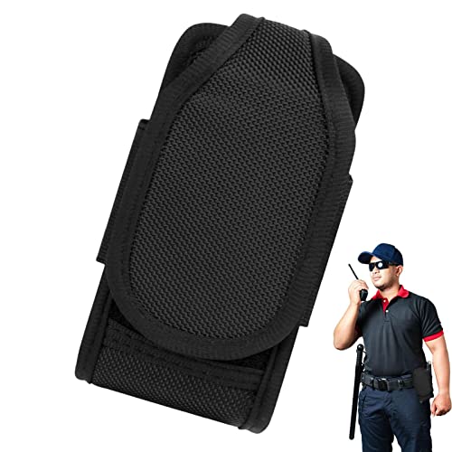 Vbnuyhim Radio-Tasche – Wasserdichtes Walkie-Talkie-Holster – Tragbares Zwei-Wege-Radioholster, Radio-Tasche, Nylon-Tragetasche für Feuerwehrmann, Rettung, Outdoor, Schwarz , Refer to description, von Vbnuyhim