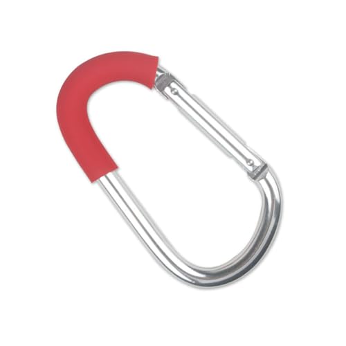 Vdaxvme Bergsteiger-Karabiner, Rucksäcke, Haken, langlebig, rostfrei, Karabiner für Camping, Wandern, Outdoor von Vdaxvme