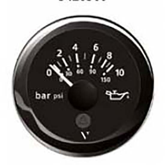 Vdo 10-184 Ohm Oil Manometer 0-10bar Silber 52 mm Vdo 10-184 Ohm Oil Manometer 0-10bar Silber 52 mm von Vdo