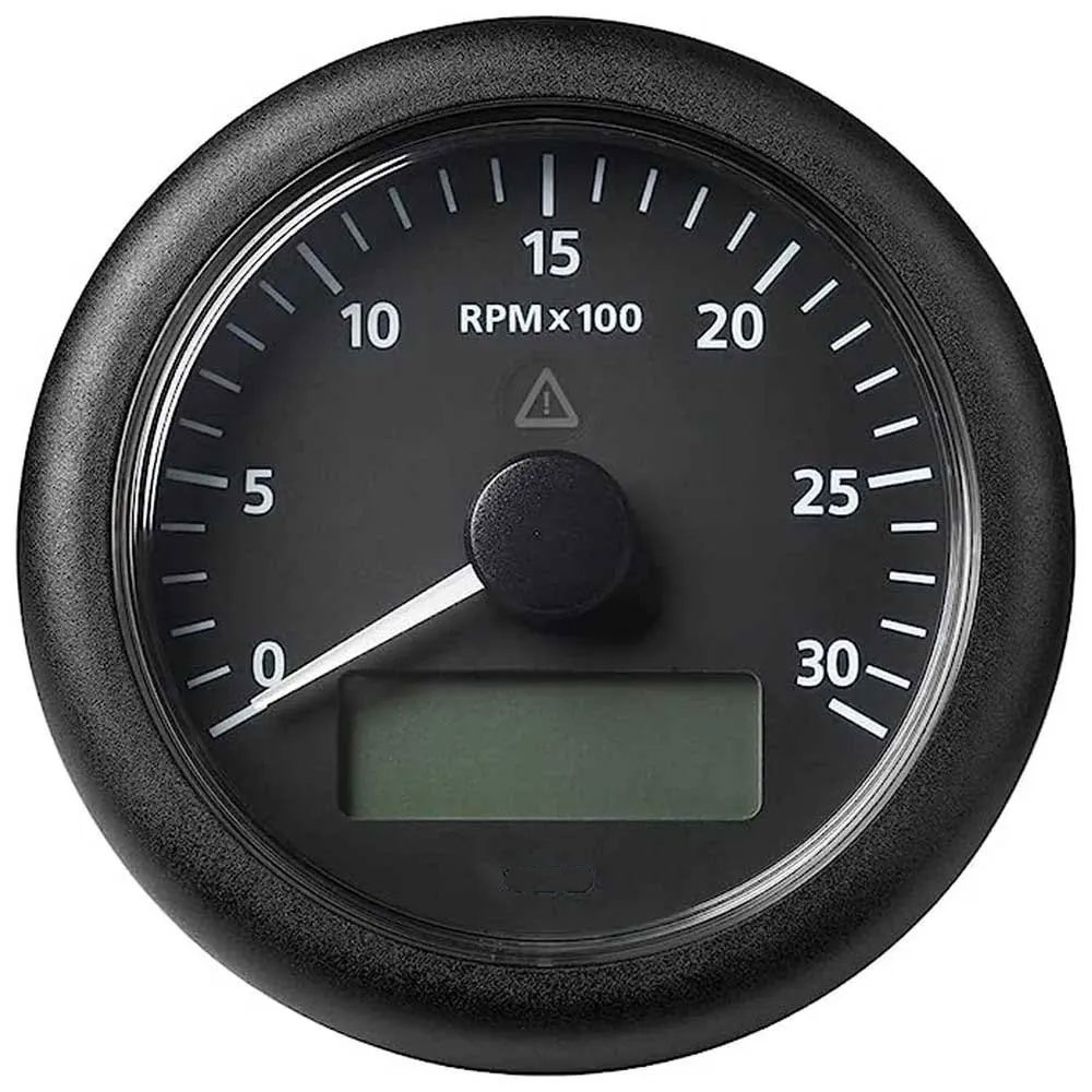 Vdo 0-3000 Rpm Tachometer Silber 85 mm von Vdo