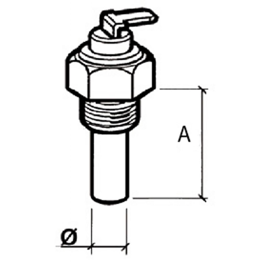 Vdo 50-150°c Oil Temperature Sensor Silber M14 x 1.5 mm Vdo 50-150°c Oil Temperature Sensor Silber M14 x 1.5 mm von Vdo