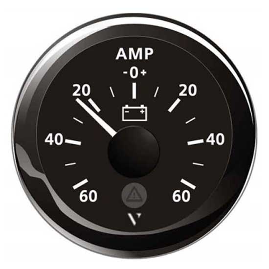Vdo 60-black Scale Amperometer 0-60a 12-24v Silber 52 mm Vdo 60-black Scale Amperometer 0-60a 12-24v Silber 52 mm von Vdo