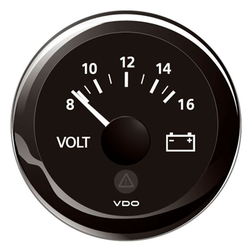 Vdo View Line Round Voltmeter 8-16v Silber 52 mm Vdo View Line Round Voltmeter 8-16v Silber 52 mm von Vdo