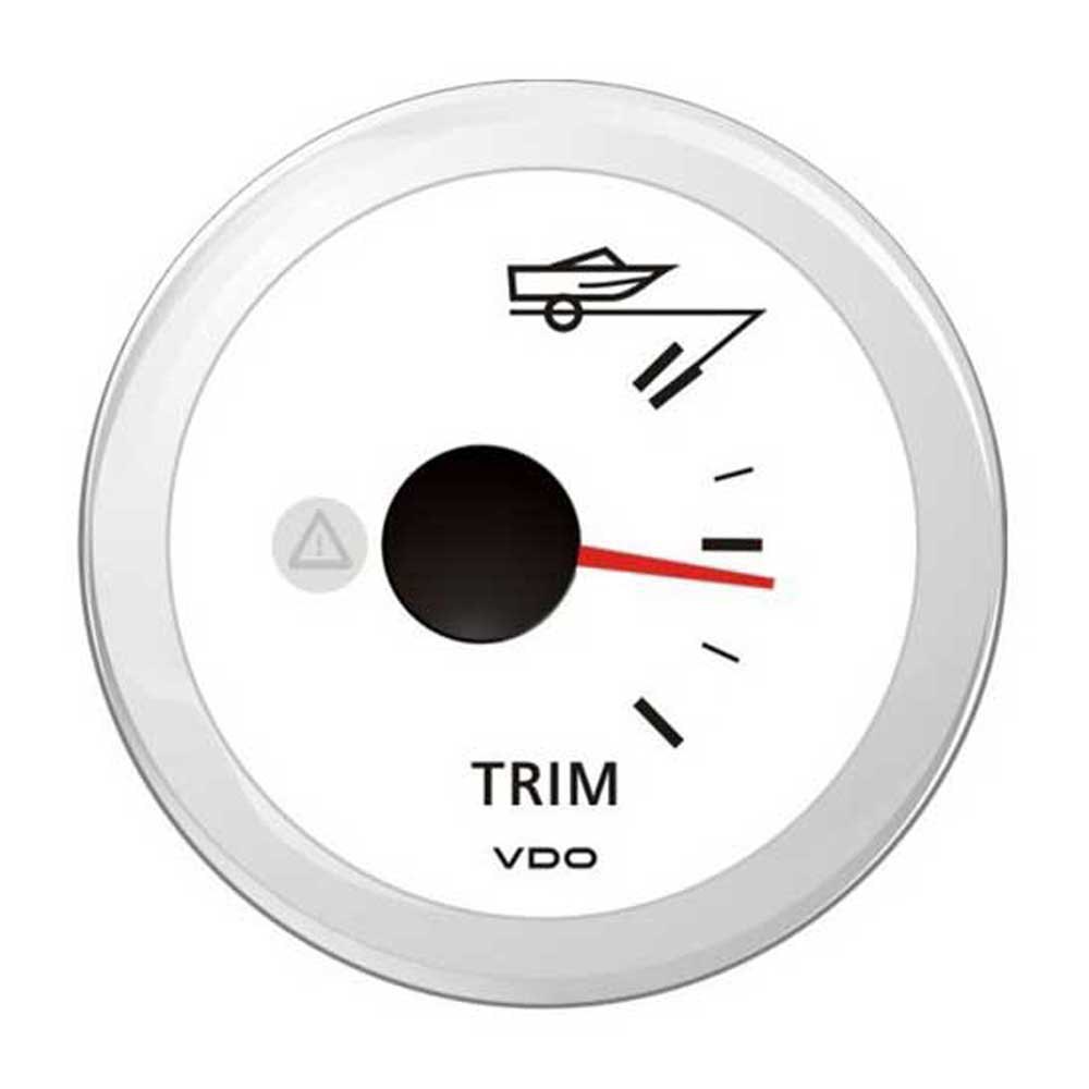 Vdo View Line 84-5ohm Single Scale Trim Instrument Durchsichtig 52 mm von Vdo