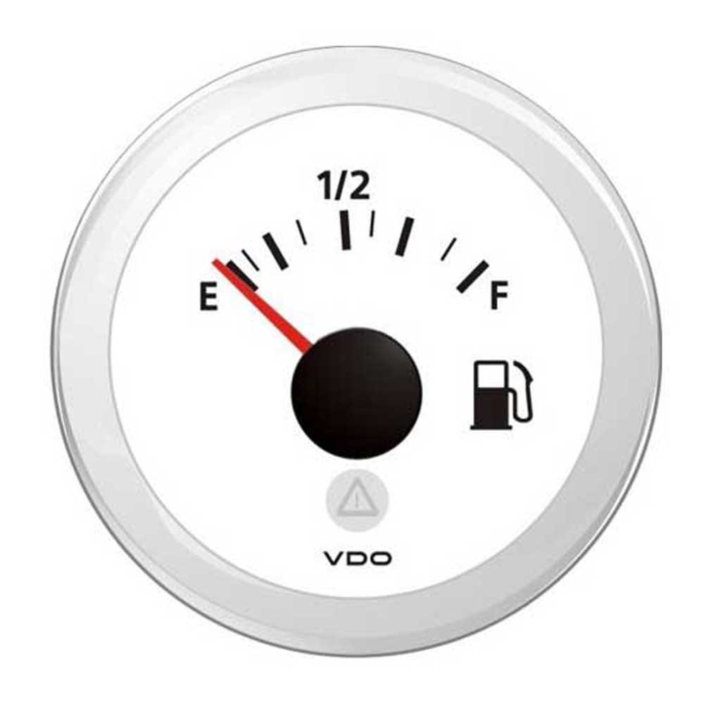 Vdo View Line E-f 240-33ohm Single Scale Fuel Level Instrument Silber 52 mm Vdo View Line E-f 240-33ohm Single Scale Fuel Level Instrument Silber 52 mm von Vdo