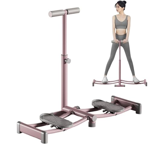 Veasbuu Pelvic Floor Exerciser Strengthener | Women's Pelvic Floor Muscle Trainer with Handrails | Foldable Sliding Track Hip Trainer for Home, Gym, Bedroom, Work Area von Veasbuu