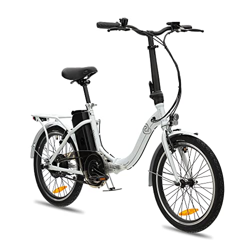 VecoCraft Elektro Klapprad Nemesis, e-Bike klapprad 20 Zoll, 36V/7.8Ah abnehmbaren Lithiumbatterien Reichweite 65km, 250W Heckmotor, klapprad Erwachsene, e-Bike Damen e Bike Herren von VecoCraft